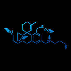 biotechnology vector logo