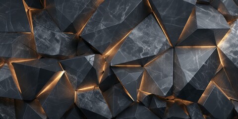 Gneiss Stone Creative Abstract Geometric Wallpaper. Display graphic. Computer Screen Digiral Art. Abstract Bright Surface Geometrical Horizontal Background. Ai Generated Vibrant Texture Pattern.