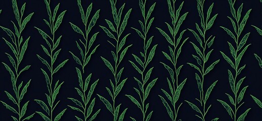 tree leaves pattern;AI GENERATED