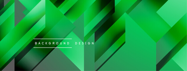 Triangles, lines and round shapes - dynamic geometric abstract background. Visual symphony of shapes and lines design for wallpaper, banner, background, landing page, wall art, invitation, prints