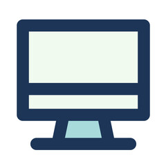 monitoring of customer service and support icon