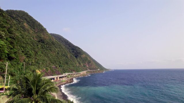 Patapat Bridge From A Bird's-Eye Angle