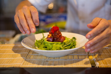 Ahi Poke Salad