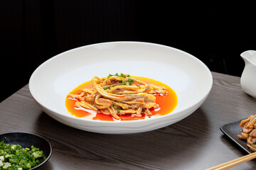 Chinese food, spicy food, delicious food, mixed pork tripe