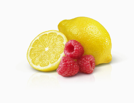 Lemons And Raspberries; Toronto, Ontario, Canada