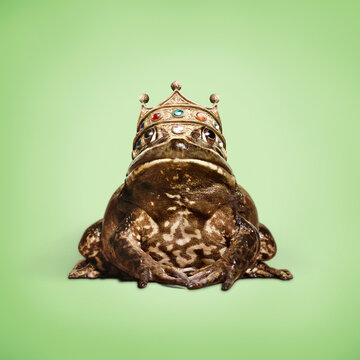 Frog Prince with Crown