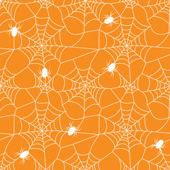 Happy halloween seamless pattern. horror; ghost; funny. Endless texture can be used for wallpaper, pattern fills, web page,background, surface. vector illustration