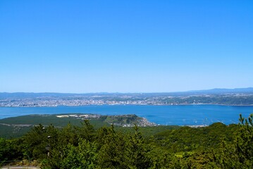  View from Yunohira Observatory, Japan