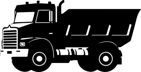 Dump Truck Flat Icon