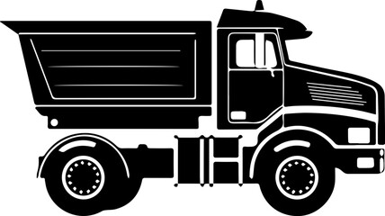 Dump Truck Flat Icon