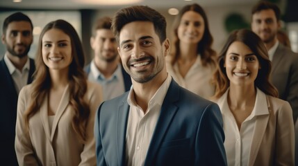 Obraz premium Successful business team.