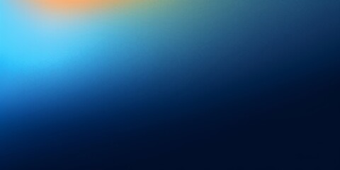 Blue gradient background with grain texture, Generative AI