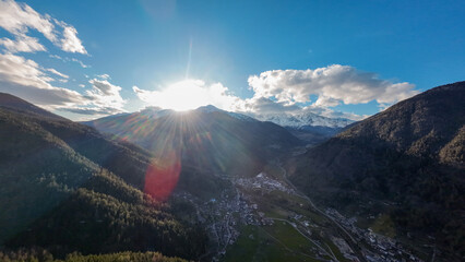 vallata montagna Val di Sole 