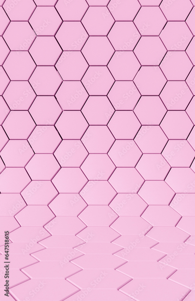 Poster abstract background of pattern hexagon. tech concept wallpaper.