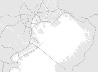 Tokyo 首都高速　路線図「東京・神奈川エリア」 in Japan