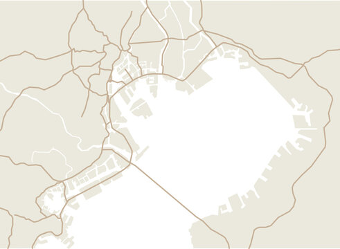Tokyo 首都高速　路線図「東京・神奈川エリア」 in Japan