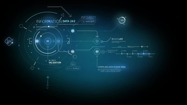 Infographics about working with data