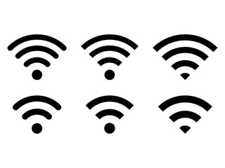 Wi-Fiのアイコンセット