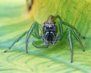 spider on a leaf