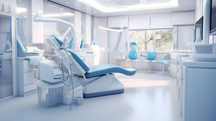 Fototapeta na wymiar dental clinic interior