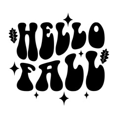Hello Fall Svg