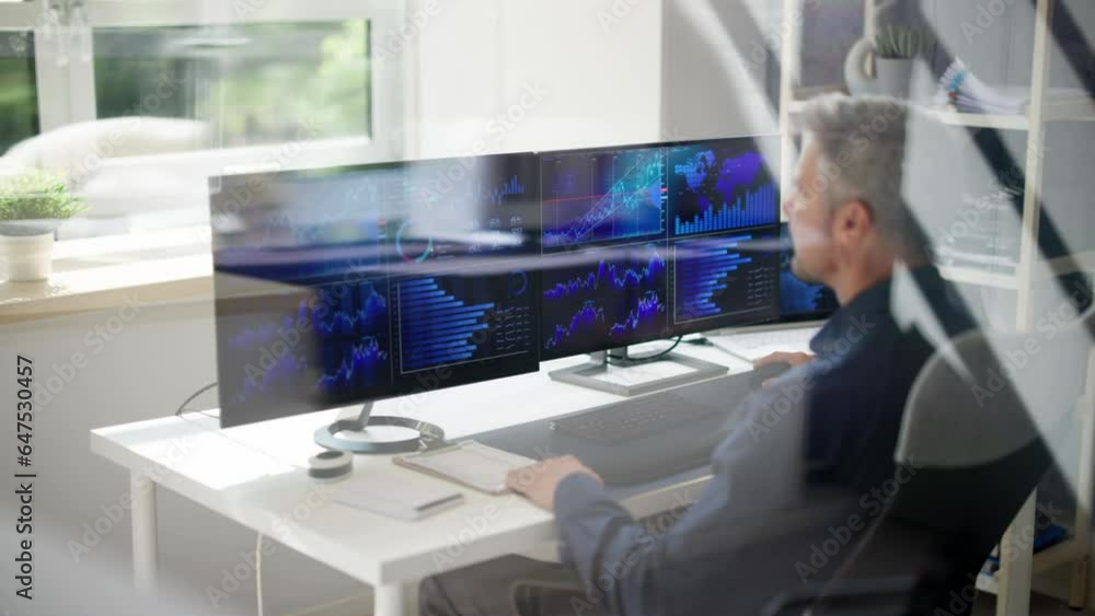 Aufkleber KPI Business Analytics Data Dashboard