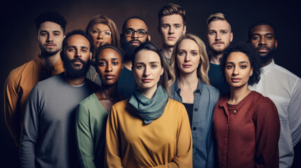 Photograph that captures the diversity and inclusivity of a successful drama troupe