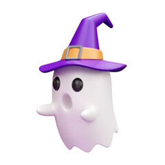 Halloween Ghost 3d Icon Illustrations