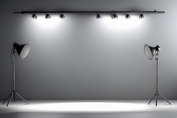 Product presentation, beautiful lights and shadows on a white background. focuses on the product and the lighting.