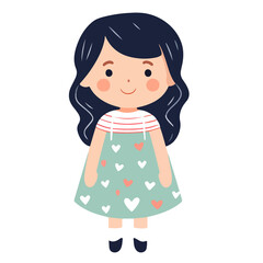 Fototapeta premium cartoon, child, boy, illustration, vector, kid, people, person, character, woman, smile, baby, smiling, cute, icon, drawing, fun, little, comic, hand, business