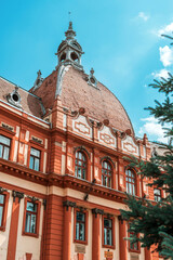 Brasov Court of Appeal facade in Brasov, Romania