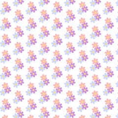 flower pattern design for decorating, wallpaper, wrapping paper, fabric, backdrop and etc.