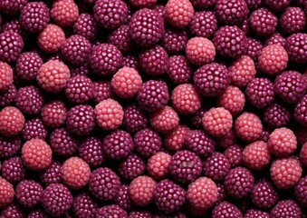 Professional photography of Pattern of Dewberries fruits. Genera