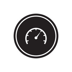 speedometer icon vector
