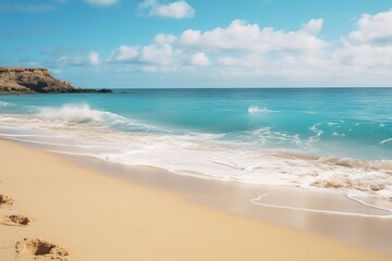 Fototapeta na wymiar Seashore beach sand.