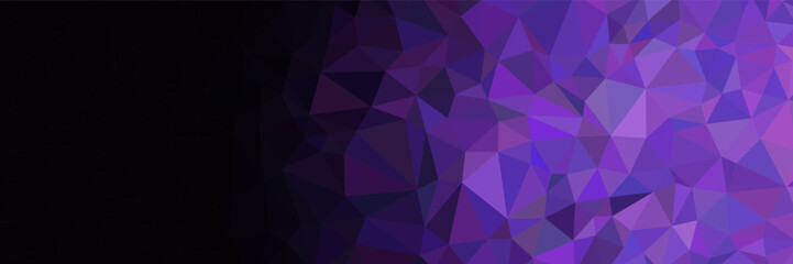 abstract purple dark background with space