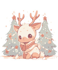 Obraz na płótnie Canvas Reindeer