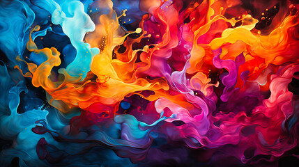 Fusion of jewel tones in a molten state