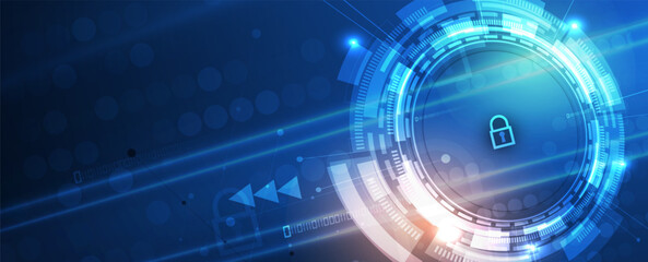 Technology abstract futuristic background for internet business. Big data concept.