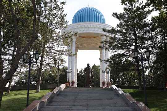 Alisher Navoi National Park and Monument in Tashkent, Uzbekistan