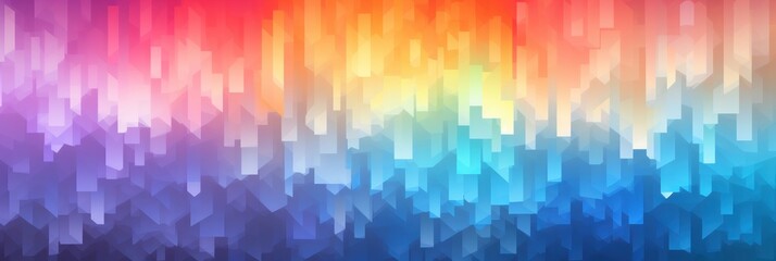 illustration of colorful abstract background, pixel art 8 - bit style, generative AI