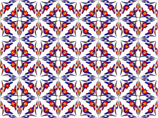 seamless pattern with hearts