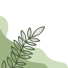 Aesthetic Leaves Corner