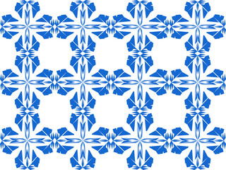 seamless pattern with snowflakes