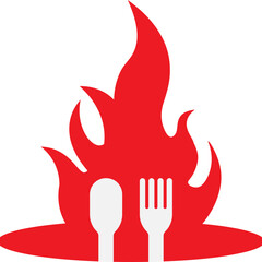 Spicy Food Logo