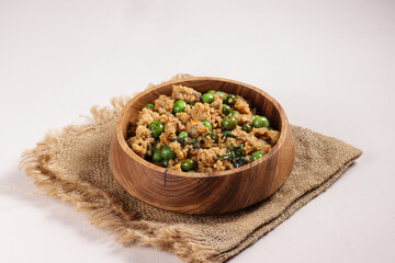 Sambal Oncom or Tumis Oncom or Ulukuteuk is Stir Fry Oncom.