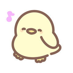 歩くヒヨコちゃん2⭐︎PNG