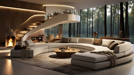 Ultra-Modern Minimalist Home Interior