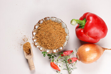 Cajun Seasoning or Cajun Spice.