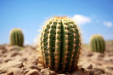 beautiful thorny cactus tree plant